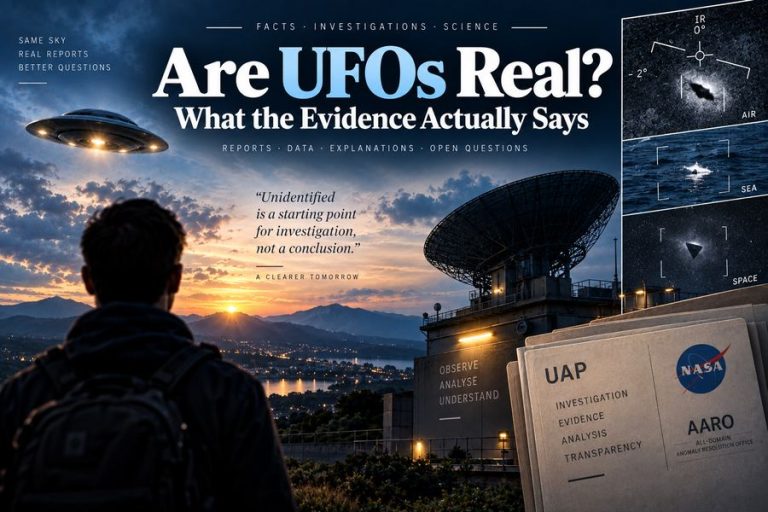 Are UFOs real and what the evidence actually says