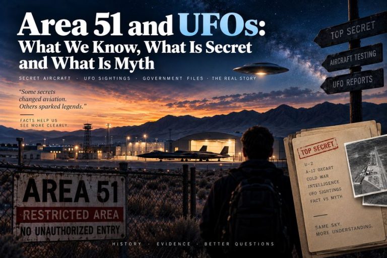 Area 51 UFO history, secret aircraft and alien myths explained