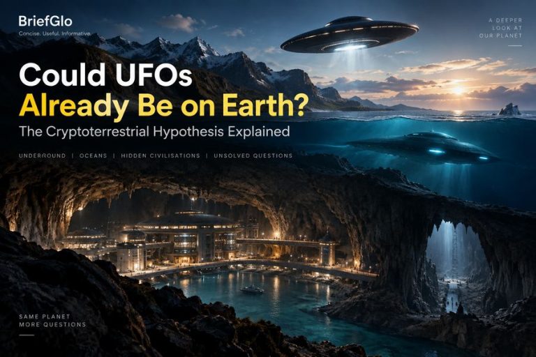 Cryptoterrestrial hypothesis and the possibility of UFOs already on Earth Title: The Cryptoterrestrial Hypothesis Explained