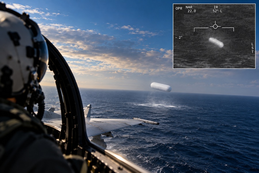 Tic Tac UFO during the 2004 USS Nimitz encounter