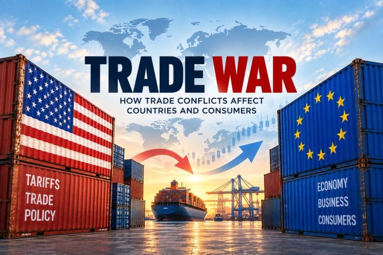 What is a trade war and how tariffs affect countries and consumers