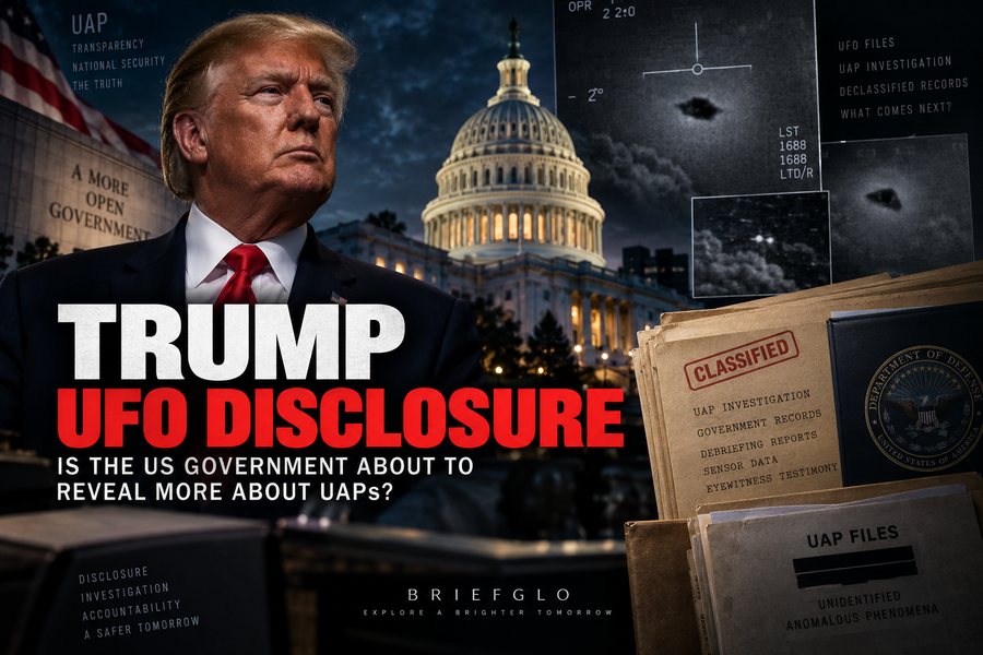 Trump UFO disclosure and US government UAP files in 2026