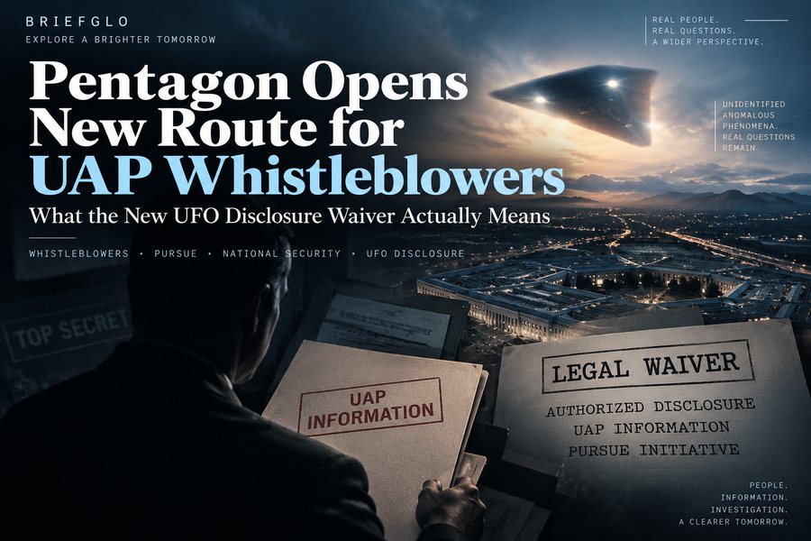 UAP whistleblowers and the Pentagon's new UFO disclosure waiver
