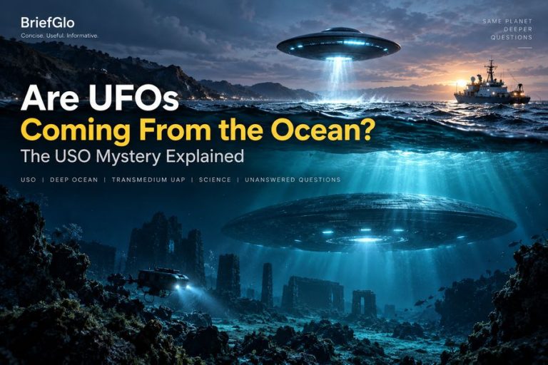 UFOs from the ocean and the mystery of unidentified submerged objects
