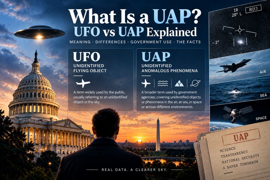 UFO vs UAP explained and what UAP means