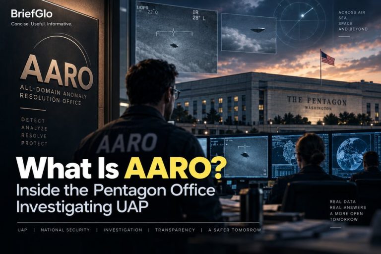 AARO Pentagon office investigating UAP and UFO reports