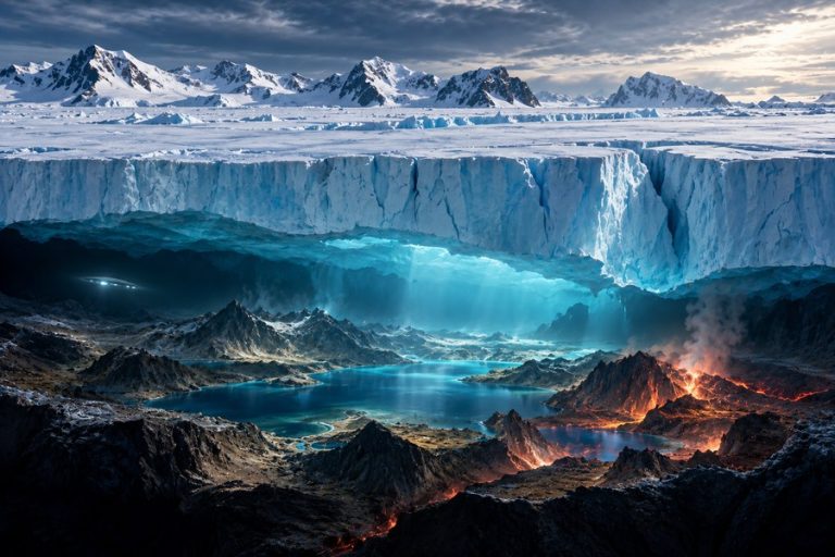What is under Antarctica ice – hidden lakes, geothermal activity and UFO theories